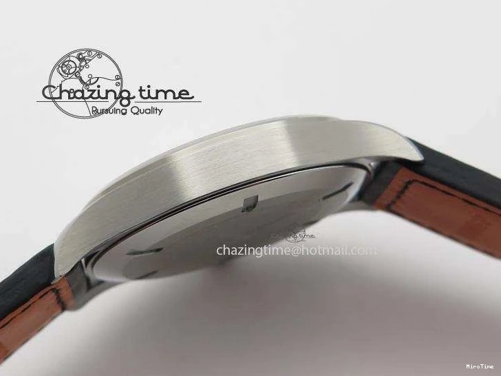 MIROTIME 0825 Fashionable Mark XVIII IW327002 V6F Best Edition White Dial On Black Leather Strap A 7312